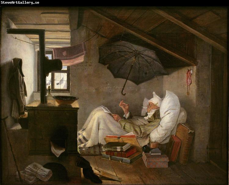 Carl Spitzweg The Poor Poet (mk09)